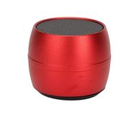 Alomejor Mini Bluetooth Speaker, Portable Waterproof Design (rosso)