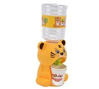 Alomejor Mini Distributore d'acqua, Refrigeratore d'acqua in Plastica con Effetti Sonori e Luminosi, Ideale per Giochi di Ruolo per Bambini e Apprendimento Sulla Cura di sé (Grande tigre carina)