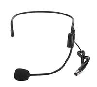Alomejor Mini Microphone for Sports, Directional Sound Quality | Design confortevole delle cuffie, angolo di inclinazione regolabile, funzione di riduzione del rumore, compatibile con