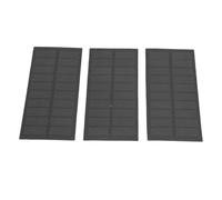Alomejor Mini Pannello Solare, Caricabatterie Portatile Monocristallino da 1,3 W per Campeggio di Tablet di Telefono Esterno Esterno