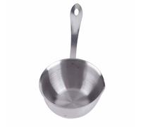 Alomejor Mini Pentola Scalda Burro in Acciaio Inossidabile per Sciogliere il Burro e Scaldare il Latte, Perfetta per la Casalinga, 1 Pentola Scalda (300ML)
