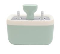 Alomejor Mini Produttore di Vetro in Alluminio Fatto in Alluminio 3 cavità è Pop Maker Semplice Estrazione Stick Design per le Sadves per Famiglie Deliziose (GREEN)