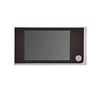 Alomejor Mini Spioncino HD per Esterni Cat Eye, Lega di Zinco, Grandangolo da 120 Gradi, Telecamera Spioncino con Schermo LCD a Colori da 3,5 Pollici per la Sicurezza Domestica