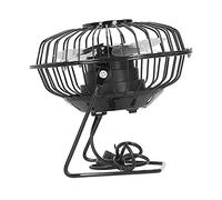 Alomejor Mini Ventilatore Alimentato da Pannello Solare per la Circolazione Dell'aria Esterna, Comoda Interfaccia USB, Ideale per L'escursionismo