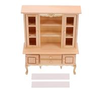 Alomejor Miniature per Casa delle Bambole, Mobiletto per Casa delle Bambole in Scala 1:12 con Cassetti Funzionanti per Collezionisti di delle