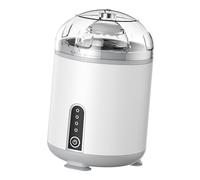 Alomejor Miscelatore Efficiente per Uova Strapazzate Elettriche per in Cavo USB Cablato con Batteria Al Litio in Materiale ABS (WHITE)