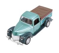 Alomejor Modello di Camioncino Classico Vintage, Decorazioni per la Casa Meticolose in Lega Meticolosa per Collezionisti (GREEN)