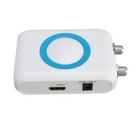 Alomejor Modulatore di Interfaccia Multimediale HD Modulatore Ad Alta Definizione HDM66 per Supporto CATV Formato PAL NTSC Controllo PLL 1080P, Custodia in ABS per TV Domestica