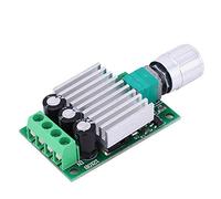 Alomejor Modulo Controller velocità Motore CC Regolatore PWM Ad Alta Potenza da 10 A per Applicazioni 12-30 V, Installazione Semplice e Prestazioni Efficienti (Regolatore di velocità PWM)