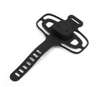 Alomejor Montaggio del Telefono in Bicicletta, Supporto per Cellulare per Motociclisti a Prova di Shock in Silicone, Impugnatura Stabile e con Accesso Rapido e Facile Rimozione, compatibilità (BLACK)