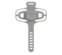 Alomejor Montaggio del Telefono in Bicicletta, Supporto per Cellulare per Motociclisti a Prova di Shock in Silicone, Impugnatura Stabile e con Accesso Rapido e Facile Rimozione, compatibilità (Gray