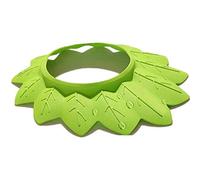 Alomejor Morbido Cappello da Bagno per Bambini, Berretto da Bagno Elastico di Sicurezza per Bambini, Protegge Occhi e Orecchie Dall'acqua, Leggero e Confortevole, Materiale EVA, Blu, 1 Pezzo (GREEN)