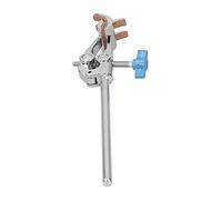 Alomejor Morsetto da Laboratorio Supporto Regolabile a 4 Poli per Bicchieri e Fiaschetti Realizzato in Lega di Zinco e Sughero, Lunghezza 250 Mm