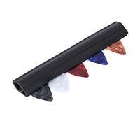 Alomejor Morsetto per Supporto per Plettri per Chitarra Accessorio per Supporto per Microfono in Gomma Nera Pickup da 5 Pezzi per Chitarristi