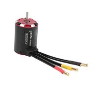 Alomejor Motore Brushless 3650 3250KV a Coppia Elevata per Auto RC 1/8 1/10, Motore con Sensore Durevole per, Lega di Alluminio,