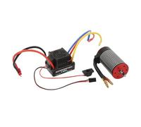 Alomejor Motore Brushless, Alta Torsione, Impermeabile, ESC 120A, RC 1/8 1/10, Kit Combinato, Auto Racing, Hobby, Custom Projects