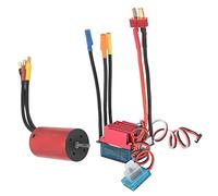 Alomejor Motore Brushless e Set ESC, Motore Impermeabile Ad Alta Potenza 2845 2800KV, Perfetto per Auto RC 1/12 e Upgrade per Hobby