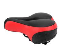 Alomejor MountainBike Saddle di Comoda Primavera Intagliata in Pelle in Pelle Cattiva per Supporto Ergonomico e Piacere di Guida per Ogni Motociclista (#2)