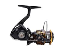 Alomejor Mulinello da Spinning, Mulinello da Pesca Leggero in Fibra di Carbonio con Resistenza da 4 Kg e Rapporto di Trasmissione 5,2 per la Pesca in Acqua Dolce e Salata