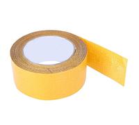 Alomejor Nastro Biadesivo in Rete Resistente e Impermeabile in Fibra di Vetro per L'isolamento Acustico del Pavimento, Nastro Largo 50 Mm per Prodotti in Gomma, Autoadesivo Lungo 20 M per Tessuto