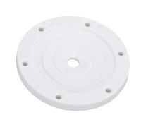 Alomejor Occhiello per Canna da Pesca Soluzione Versatile di utilità Marina in PVC per Yacht e Barche da 10,2 Cm di Diametro