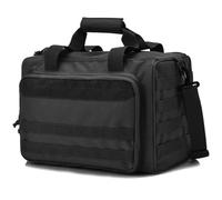 Alomejor Organizer per Attrezzatura da Esterno Borsa da Durevole Borsa Multifunzionale di Grande capacità per Uomo Viaggio Impermeabile (BLACK)