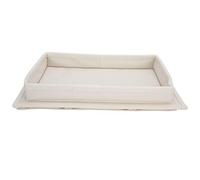 Alomejor Organizer per Telecomando TV, Borsa Funzionale per Braccioli del Divano, per Soggiorno, Ufficio, Dormitorio, Camera da Letto, Resistente Supporto per Divano in Tessuto Oxford con (Beige)