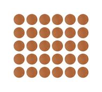 Alomejor Palline da in Schiuma EVA Palline da per Pratica in Schiuma Morbida 30 Pezzi 21,5 Mm da Allenamento Leggere per Interni Ed Esterni per Pratica di Swing in Cortile e Principianti (BROWN)