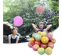 Alomejor Palline d'Acqua Elastiche Riutilizzabili 30 Pezzi Giocattolo in Materiale Morbido e Sicuro per Bambini 4+ Anni Giocattolo da Spiaggia per Piscina (Alomejorutw2s8zqpn-10261882)