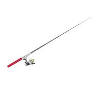 Alomejor Palo da Pesca Tascabile con Ruota per Bobina Mini Penna Portatile a Forma di Pesca Ruota Rotazione di Rotazione 4,31 velocità di velocità 2+1bbb Cuscinetto Anelli Magnetici Miglioramenti