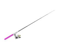 Alomejor Palo da Pesca Tascabile con Ruota per Bobina Mini Penna Portatile a Forma di Pesca Ruota Rotazione di Rotazione 4,31 velocità di velocità 2+1bbb Cuscinetto Anelli Magnetici Miglioramenti