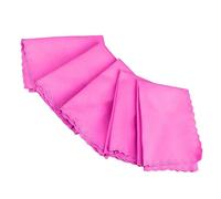 Alomejor Panno per Pulizia Pianoforte, Tessuto in Cotone, Panno Lucidante per Chitarra e Violino, Efficace Rimozione di Polvere e Macchie per Strumenti Musicali (Rosa rossa)