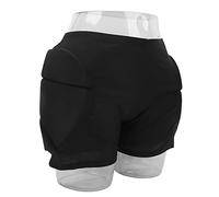 Alomejor Pantaloncini Protettivi EVA e Nylon Protezione per Fianchi da Sci Traspirante Dry Tech Imbottito Coccige Supporto Posteriore per Coscia per Sci Pattinaggio Snowboard Adulti (L)