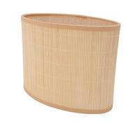 Alomejor Paralume Vintage Boho Costruzione Robusta per Lampada da Terra a Sospensione, E27 E14 Coprilampada per Lampadario per Camera da Letto Soggiorno Hotel, Legno Ferro 1pz