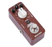 Alomejor Pedale Effetto per Chitarra Ottava, Mini Pedale Polifonico con Guscio Interamente in Metallo con 11 modalità di Ottava e True Bypass, per un Controllo Preciso del Segnale