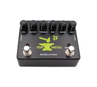 Alomejor Pedale per Chitarra BOOST TOP Metal, Stompbox per Effetti Heavy Metal con Equalizzatore a 3 Bande, Focalizzazione Sui Medi per Bassi Incisivi, Alti Cristallini e Ampia Gamma di