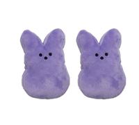 Alomejor Peluche Coniglio Soffici 2 Pezzi, 15cm Giocattoli in Cotone PP | Ripieno in Cotone PP, Tessuto Delicato Sulla Pelle, Decorazione per la Casa, Gioco di Ruolo, Regali per Feste, età da 3 a