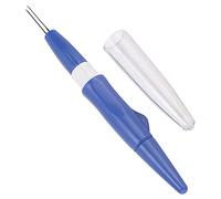 Alomejor Penna per Infeltrimento a 3 Aghi, Portatile, Confortevole, con Ago in Feltro per Oggetti Fai da Te, per la Maggior Parte delle Persone dell'età Giusta (BLUE)