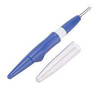 Alomejor Penna per Infeltrimento a 3 Aghi, Portatile, Confortevole, con Ago in Feltro per Oggetti Fai da Te, per la Maggior Parte delle Persone dell'età Giusta (BLUE)