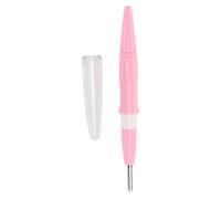 Alomejor Penna per Infeltrimento a 3 Aghi, Portatile, Confortevole, con Ago in Feltro per Oggetti Fai da Te, per la Maggior Parte delle Persone dell'età Giusta (PINK)