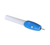 Alomejor Penna per Lettere Elettrica Strumento per Incisione Automatica Leggera e Durevole per Artigianato Fai-da-te Metallo Vetro Plastica Pelle 19 X 3 X 3 Cm
