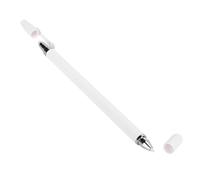 Alomejor Penna Stilo di Tipo Universale, Penna Touch Screen Accurata per Telefoni Cellulari e Tablet, Lega di Alluminio Non Ricaricabile, Dimensioni 150 Mm (WHITE)