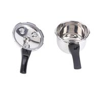 Alomejor Pentola a Pressione per Zuppa, Cottura Rapida, Efficiente Dal Punto di Vista Energetico, per Chef di Commerciale, 6 Quarti (2L)