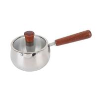 Alomejor Pentola per Latte Antiaderente in Acciaio Inossidabile Pentola da 1000 Ml per Zuppe di Tagliatelle Dieta, Dimensioni Compatte per la Domestica