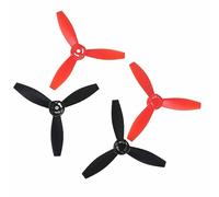 Alomejor per Aereo RC Design Triangolare Aerodinamico per Bebop 2 Drone 2 Rosso (#)