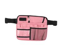 Alomejor per Infermieri Organizzatore per Infermiere Multi Scomparto per Operatori Ospedalieri Conservazione Portatile delle Forniture Mediche in Tessuto Oxford (PINK)