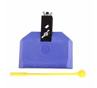 Alomejor Percussione in Plastica Blu -crumi Blocchi con un Suono per i Giocatori di Batteria Adatti a Tutti i Tipi di Musica