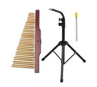 Alomejor Percussioni a Barre 36 Note, Campanello Eolico a Singola con Cavalletto Regolabile, per Musica Scolastica e Guarigione