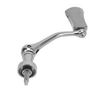 Alomejor Pesca in Lega di Alluminio - Ruota Resistenza del Bilanciere Resistenza di Rocker - Sostituzione Perfetta per gli Appassionati di Accessori per la Pesca (GRAY)
