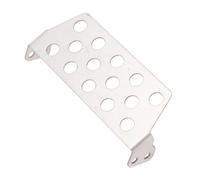 Alomejor Piastra di Protezione Anteriore per Auto Cingolata VS4 10 1 10 RC, Piastra Paramotore in Lega con Protezione Antiurto, per Dell'asse Anteriore di Auto RC